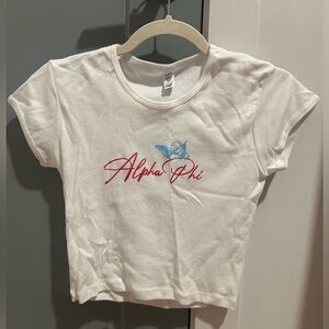 Alpha Phi Baby Tee